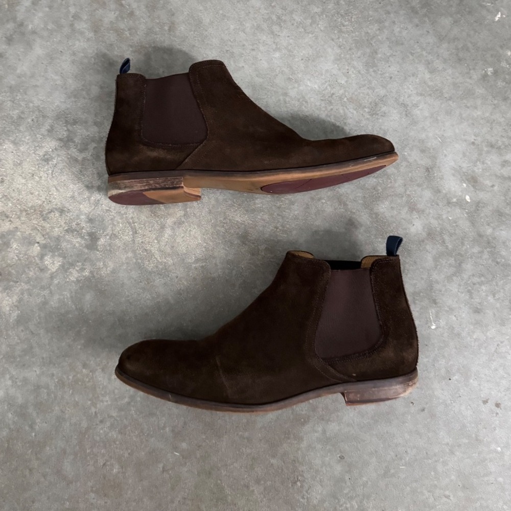 Combat agent Toecap suede men’s boot - Picture 8 of 12